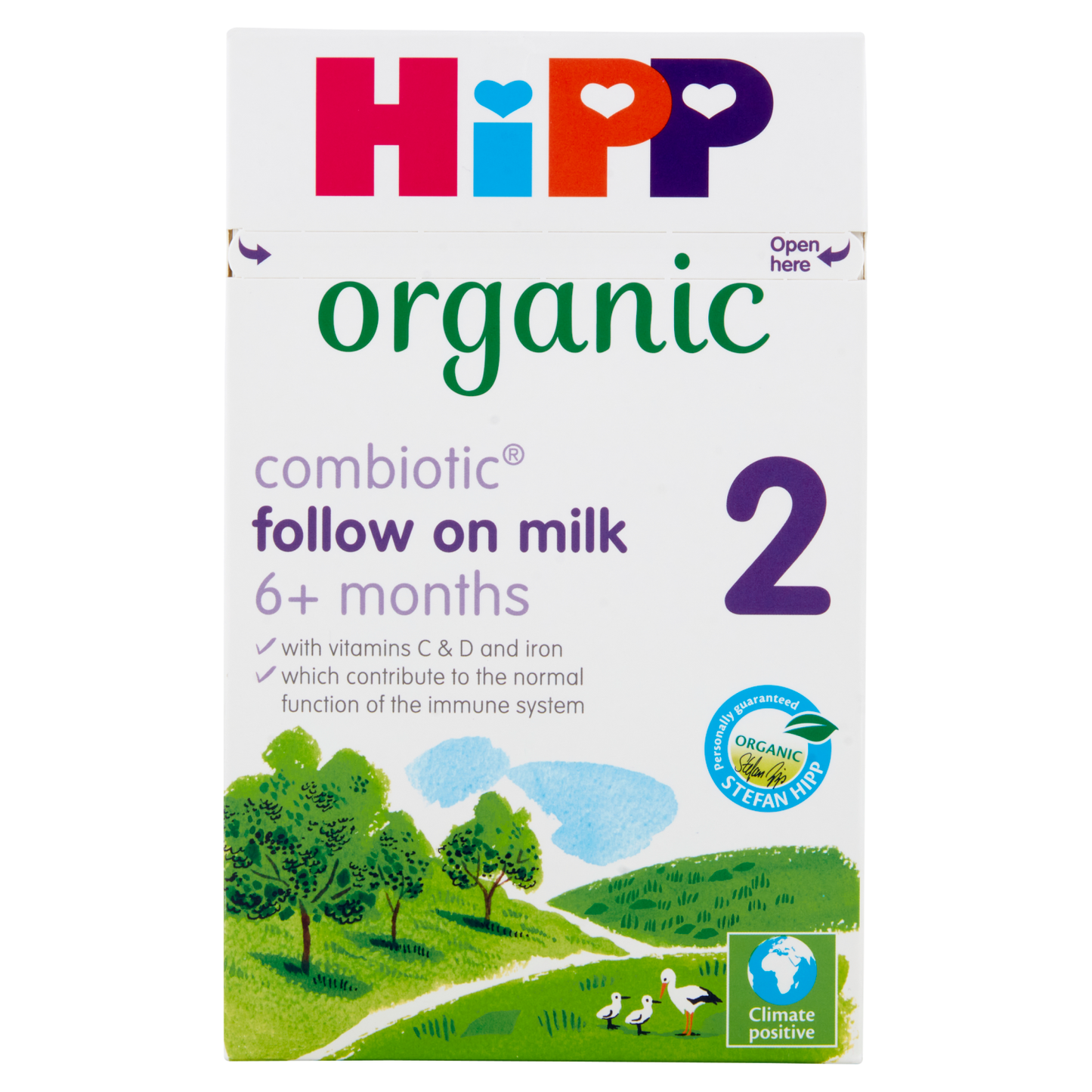 HiPP Organic 2 Combiotic Follow on Milk 6+ Months 800g