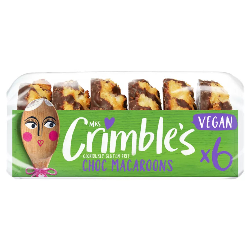 Mrs Crimble's Vegan Chocolate Macaroons 195g