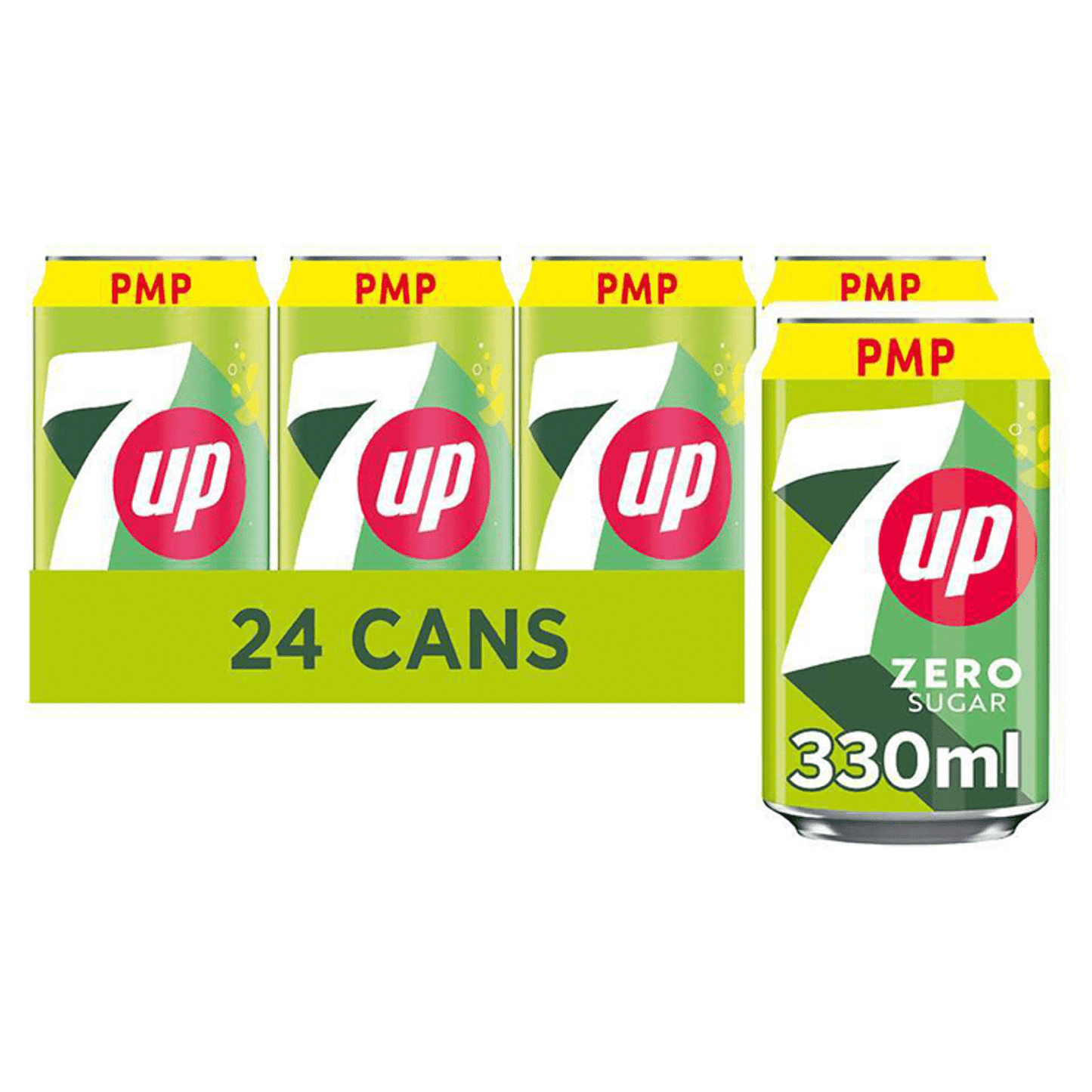 7UP Zero Sugar 330ml - UK Food & Drink - 4060800309914