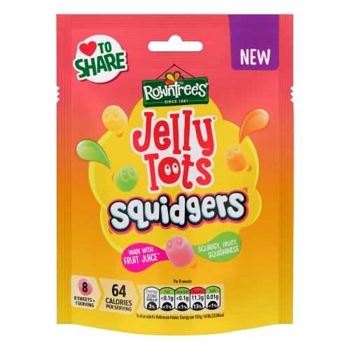 Rowntrees Jelly Tots Squidgers Pouch
