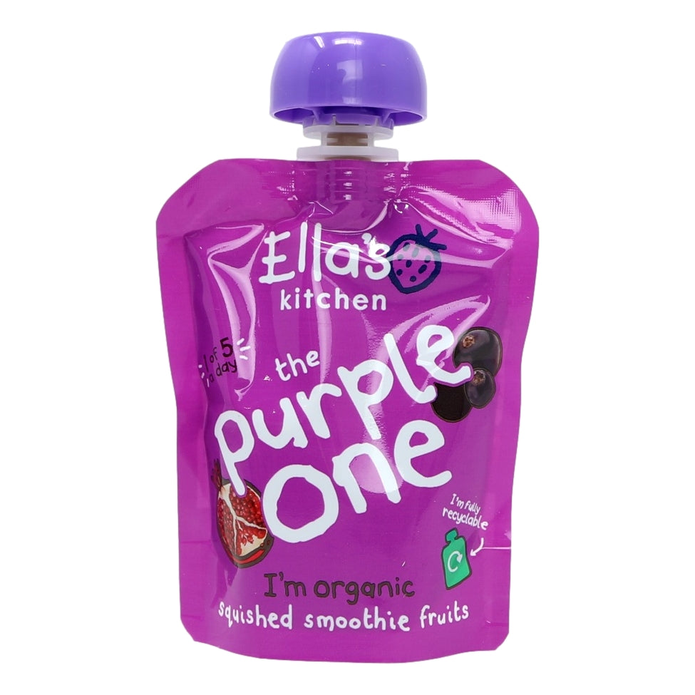 Ella's Kitchen The Purple One Squished Smoothie Fruits 90g
