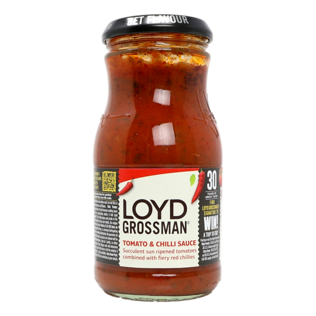 Loyd Grossman Tomato & Chilli Sauce 350g