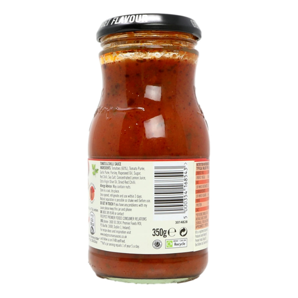 Loyd Grossman Tomato & Chilli Sauce 350g
