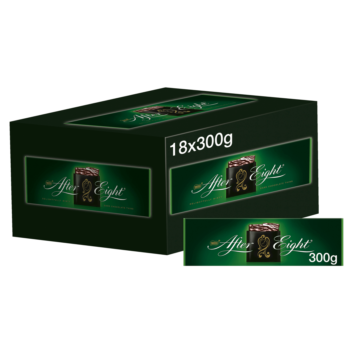 After Eight Delightfully Minty Dark Chocolate Thins 300g - UK Food & Drink - 5000426171518