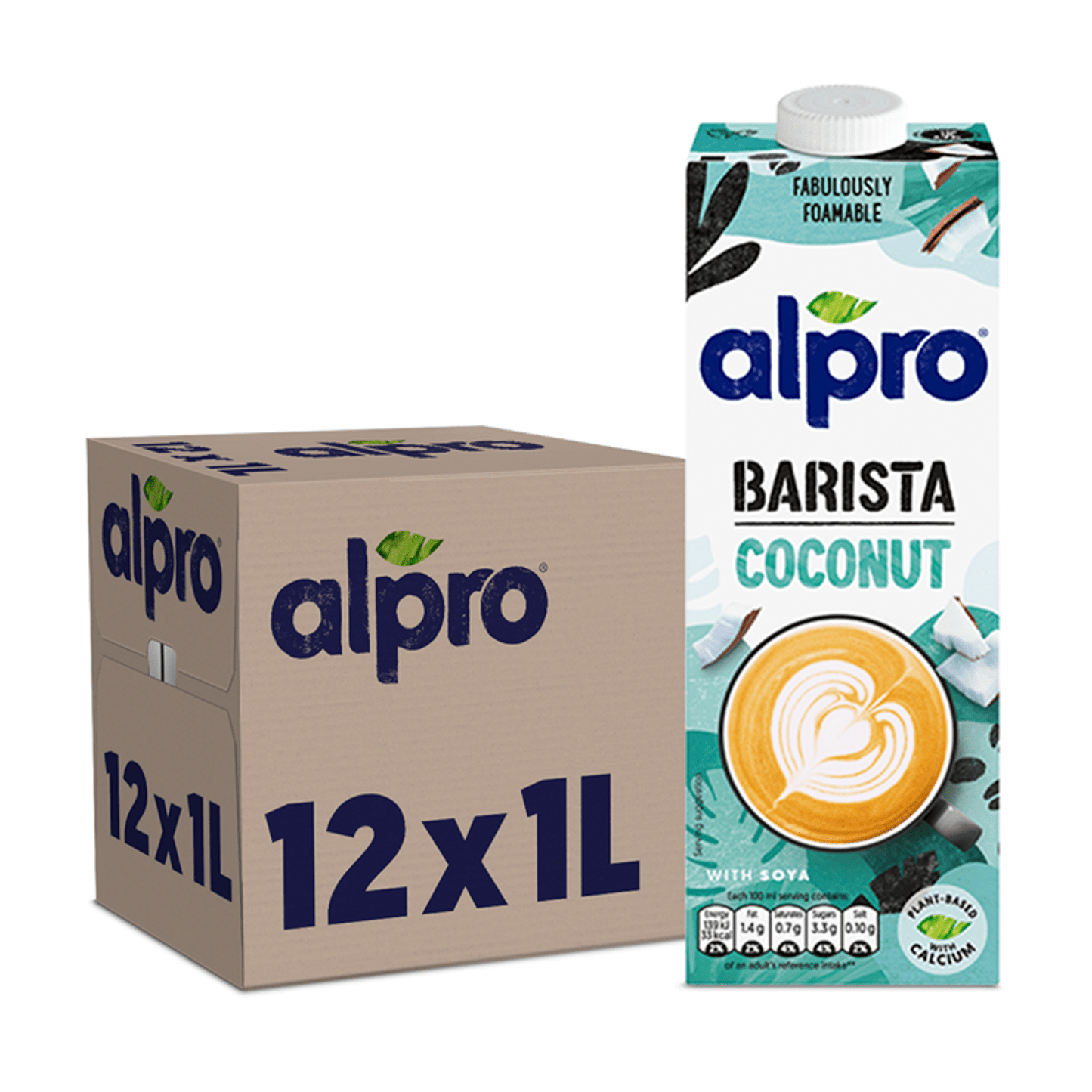Alpro Barista Coconut with Soya 1L - UK Food & Drink - 5411188119753