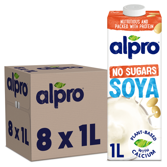 Alpro No Sugars Soya 1L - UK Food & Drink - 5411188079996