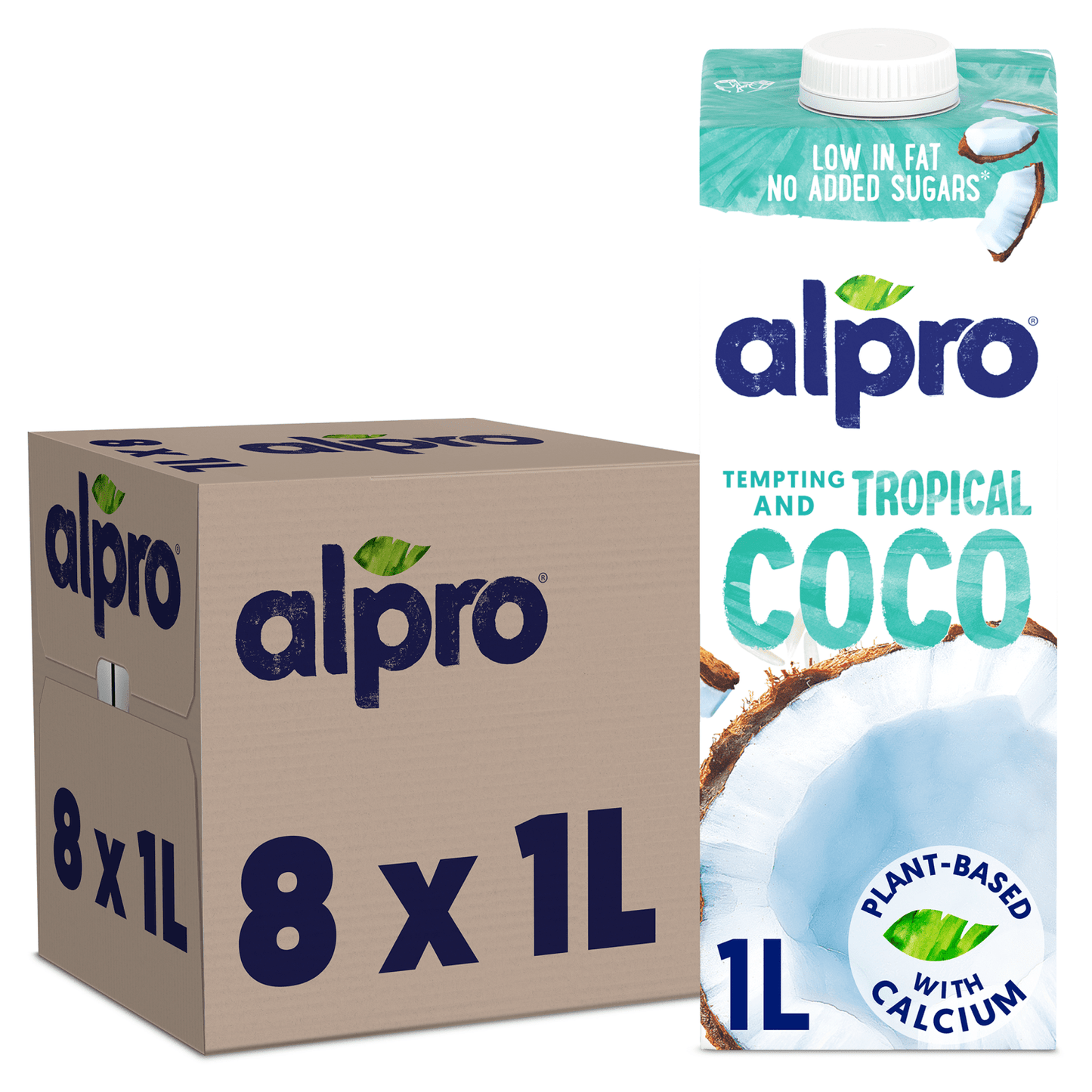 Alpro Tempting and Tropical Coco 1L - UK Food & Drink - 5411188116592
