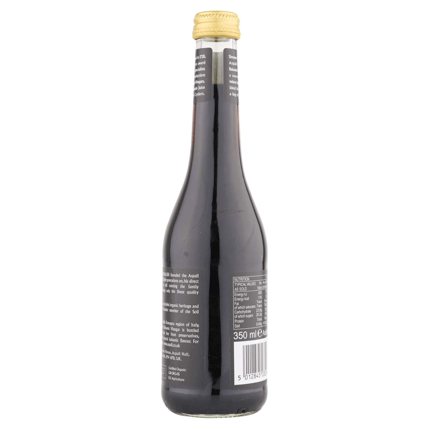 Aspal Organic Balsamic Vinegar 350ml - UK Food & Drink - 5012845032967