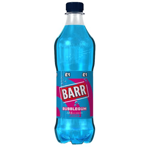 Barr Bubblegum 500ml PM£1 - UK Food & Drink - 5000382124528