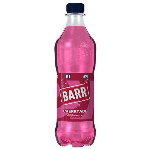 Barr Cherryade 500ml PM£1 - UK Food & Drink - 5000382124542
