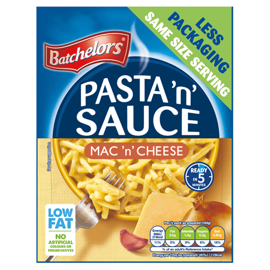 Batchelors Pasta 'n' Sauce Mac 'n' Cheese 99g - UK Food & Drink - 5000354913952