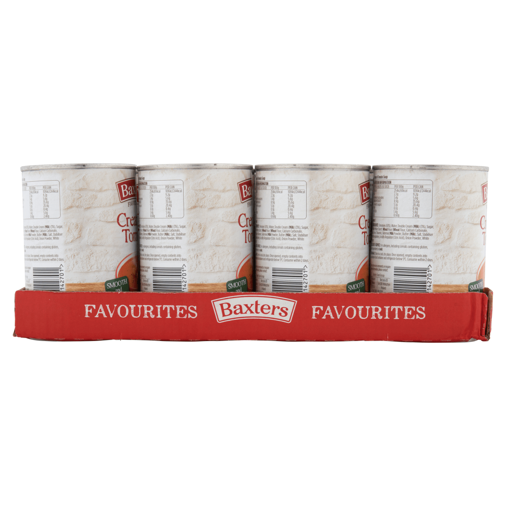 Baxters Favourites Cream of Tomato 400g - UK Food & Drink - 5012427142701