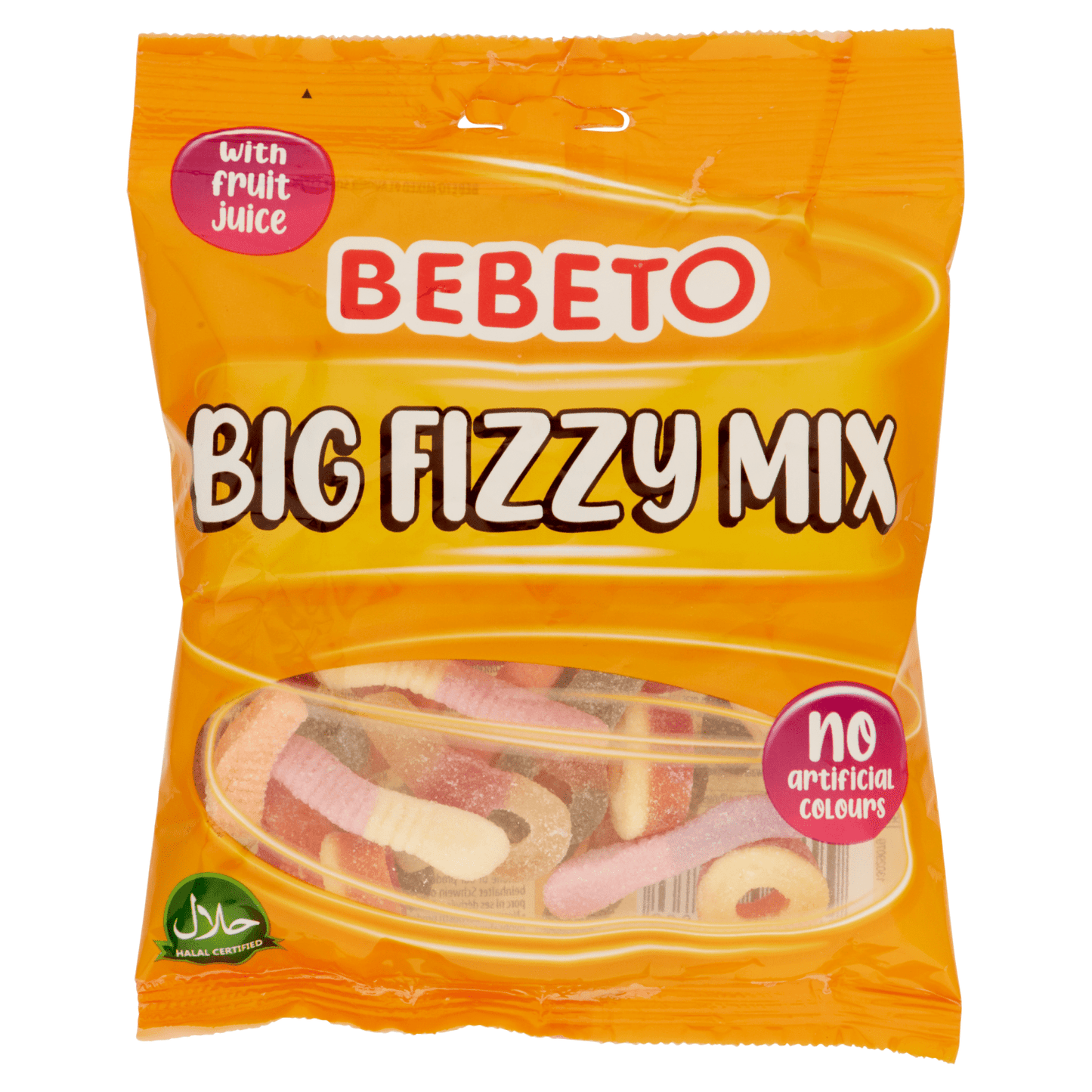 Bebeto Big Fizzy Mix 150g - UK Food & Drink - 8690146154860