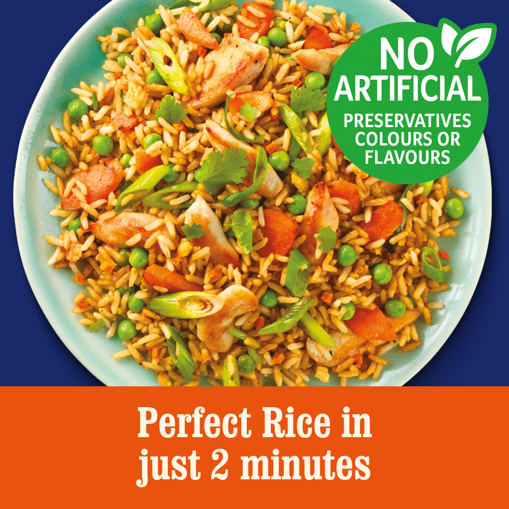 Bens Original Egg Fried Microwave Rice 220g - UK Food & Drink - 5010034013735