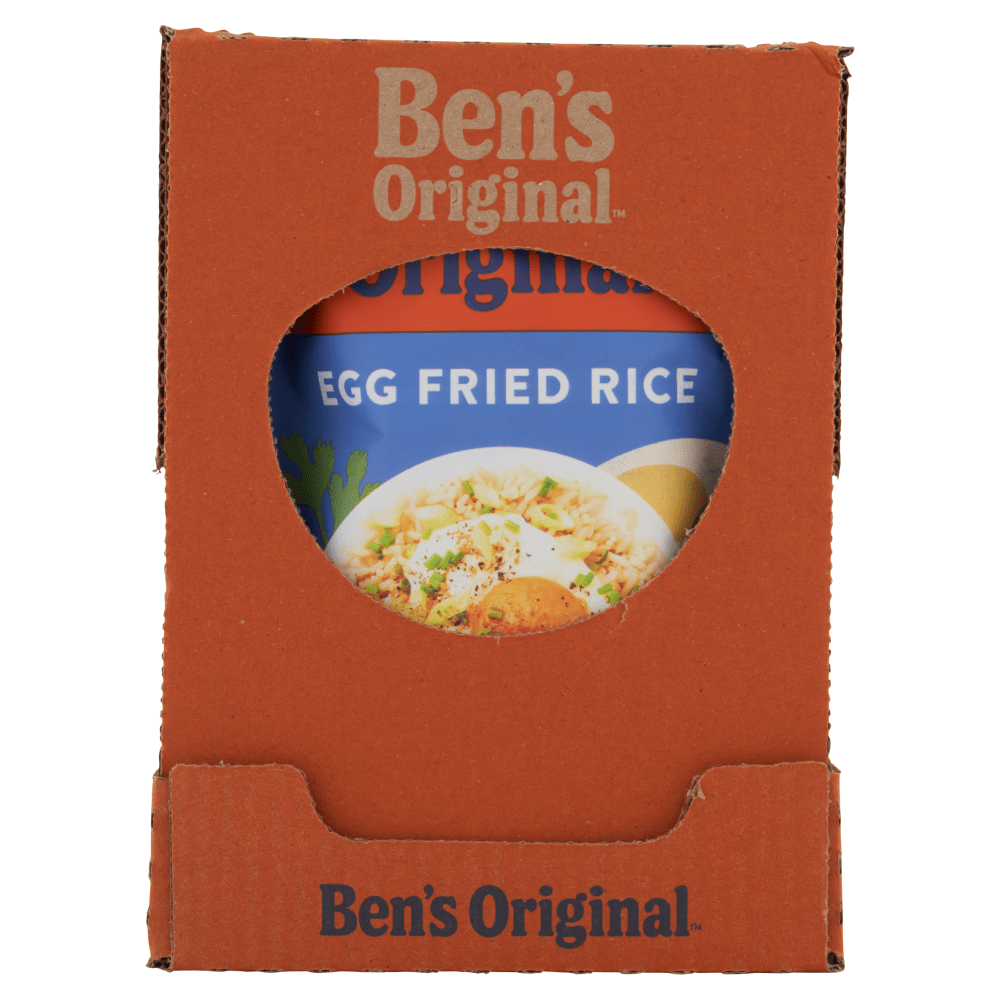 Bens Original Egg Fried Microwave Rice 220g - UK Food & Drink - 5010034013735