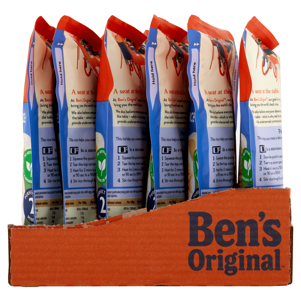 Bens Original Egg Fried Microwave Rice 220g - UK Food & Drink - 5010034013735