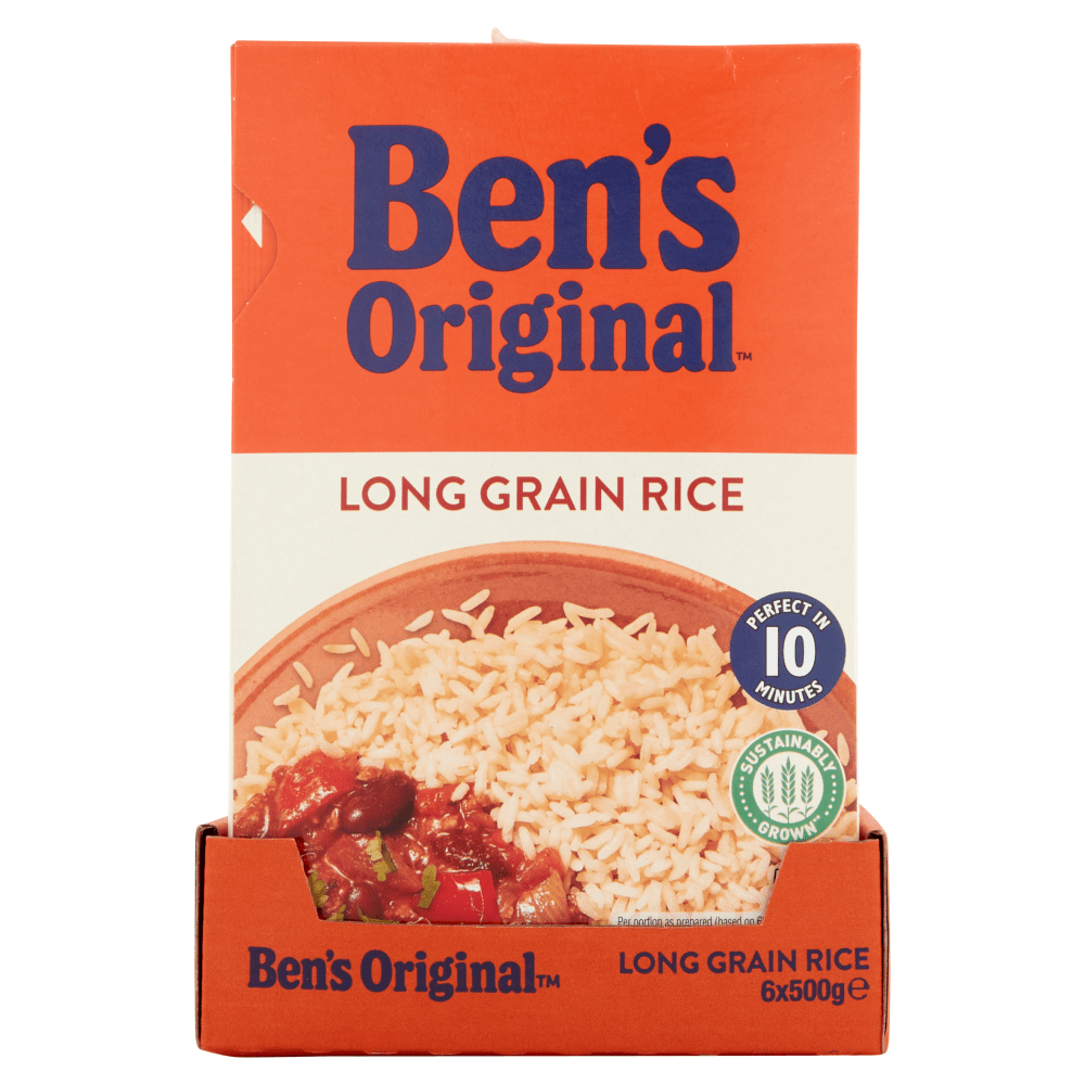 Bens Original Long Grain Rice 500g - UK Food & Drink - 5410673003683