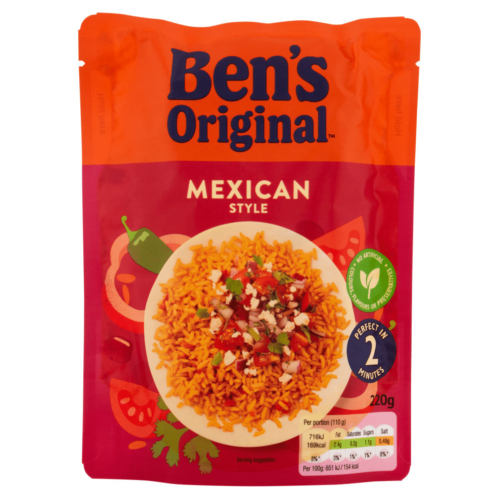 Ben's Original Mexican Style 220g - UK Food & Drink - 5010034013803