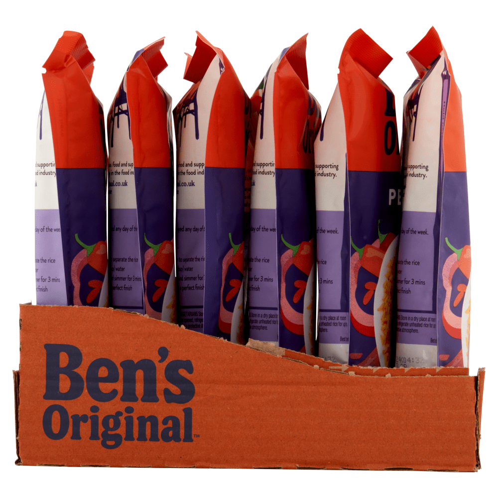 Ben's Original Peri Peri Microwave Rice 220g - UK Food & Drink - 5010034014299