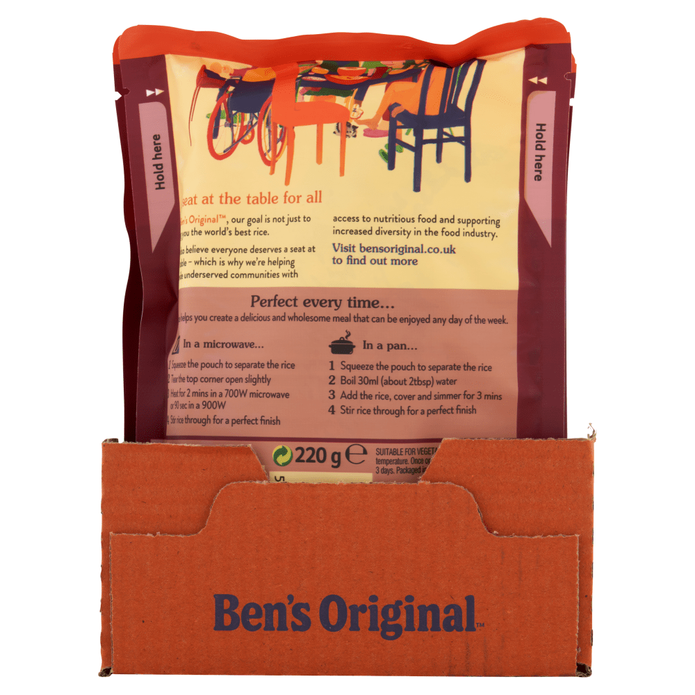 Ben's Original Spicy Mexican Microwave Rice 220g - UK Food & Drink - 5010034014152