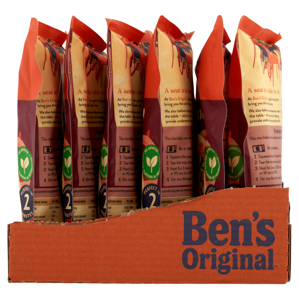 Ben's Original Spicy Mexican Microwave Rice 220g - UK Food & Drink - 5010034014152