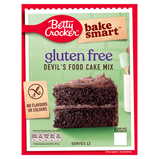 Betty Crocker Gluten Free Devil's Food Cake Mix 425g - UK Food & Drink - 9300695007218
