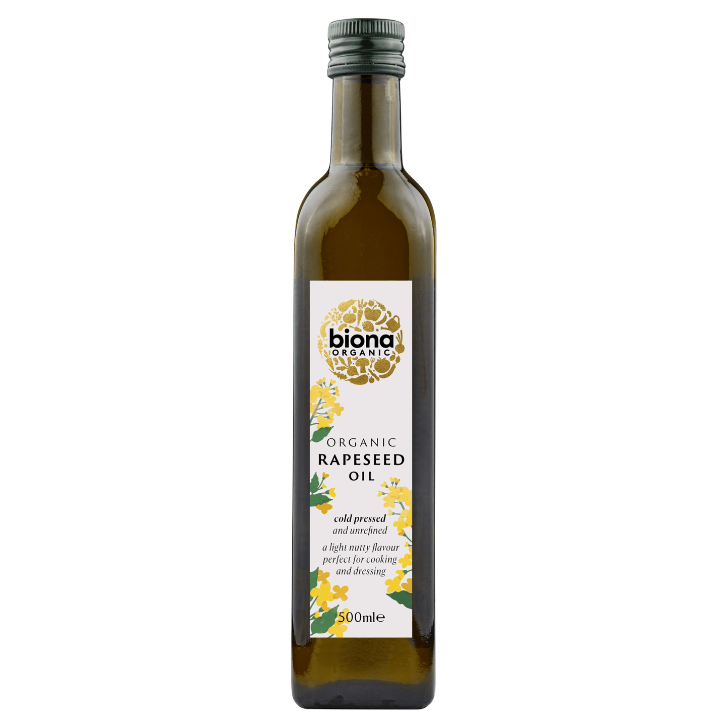 Biona Organic Rapeseed Oil 500ml - UK Food & Drink - 5032722309449