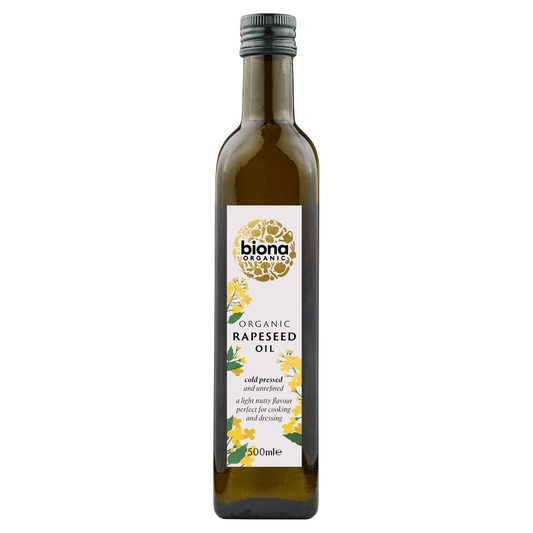 Biona Organic Rapeseed Oil 500ml - UK Food & Drink - 5032722309449