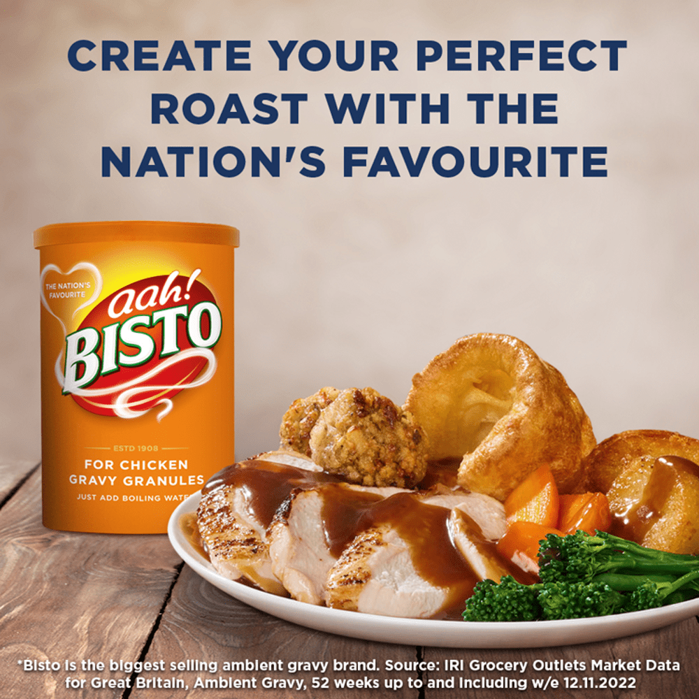 Bisto for Chicken Gravy Granules 190g - UK Food & Drink - 5000354919541