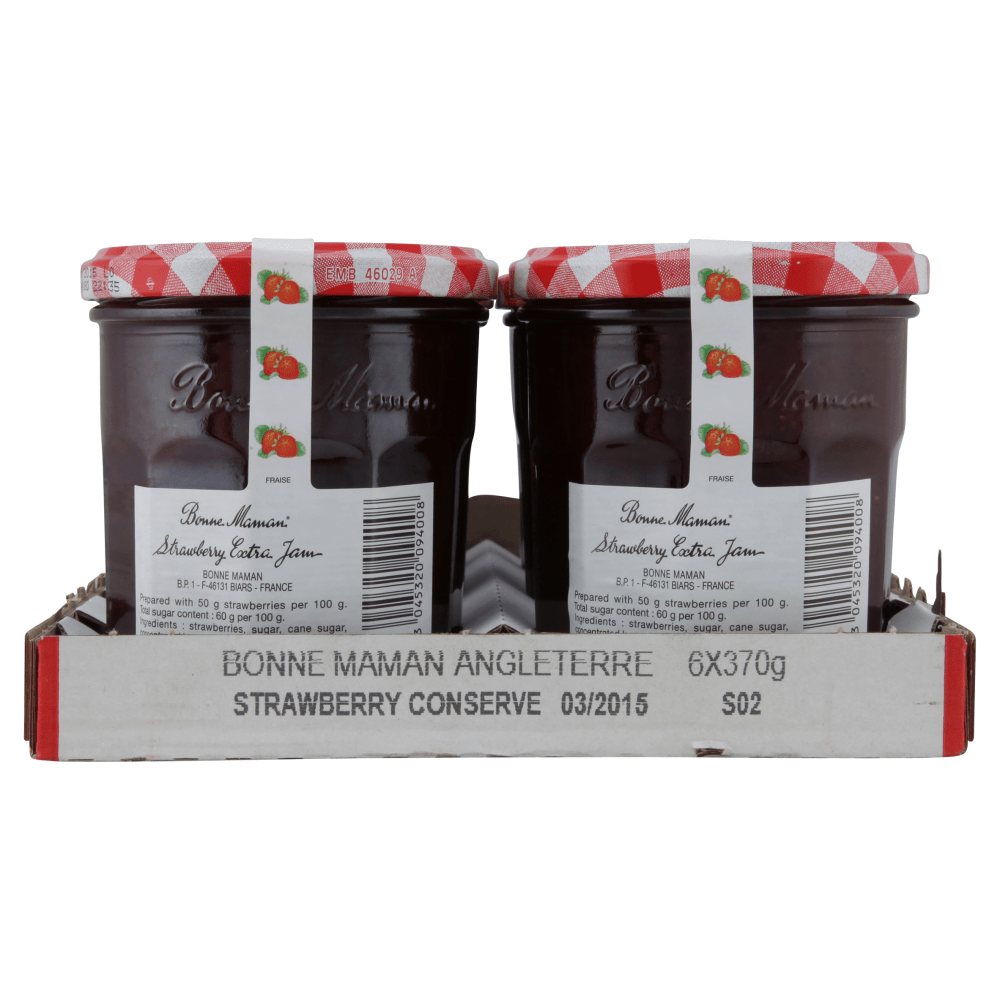 Bonne Maman Strawberry Jam 370g - UK Food & Drink - 3045320094008
