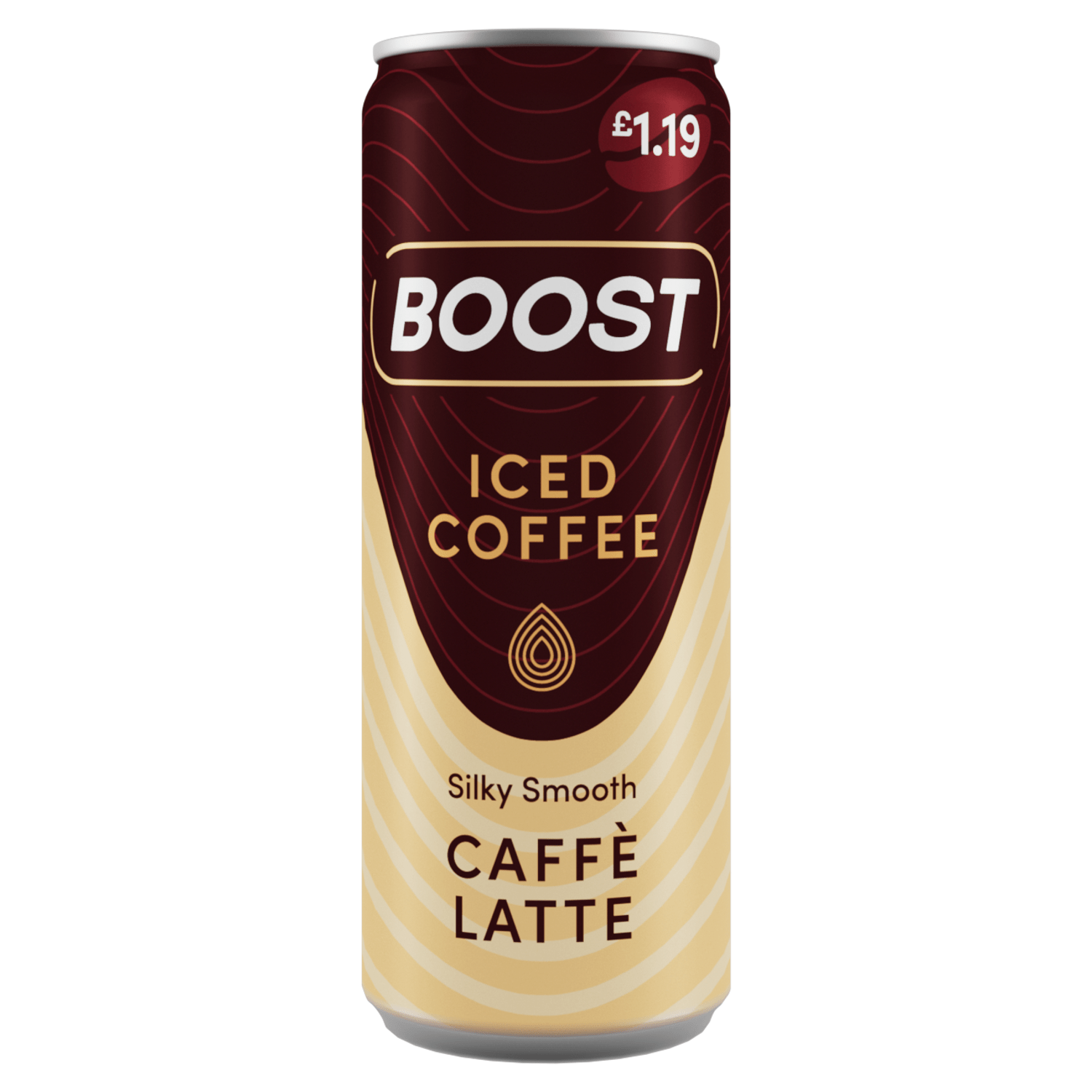 Boost Iced Coffee Caffè Latte 250ml - UK Food & Drink - 5056079901392