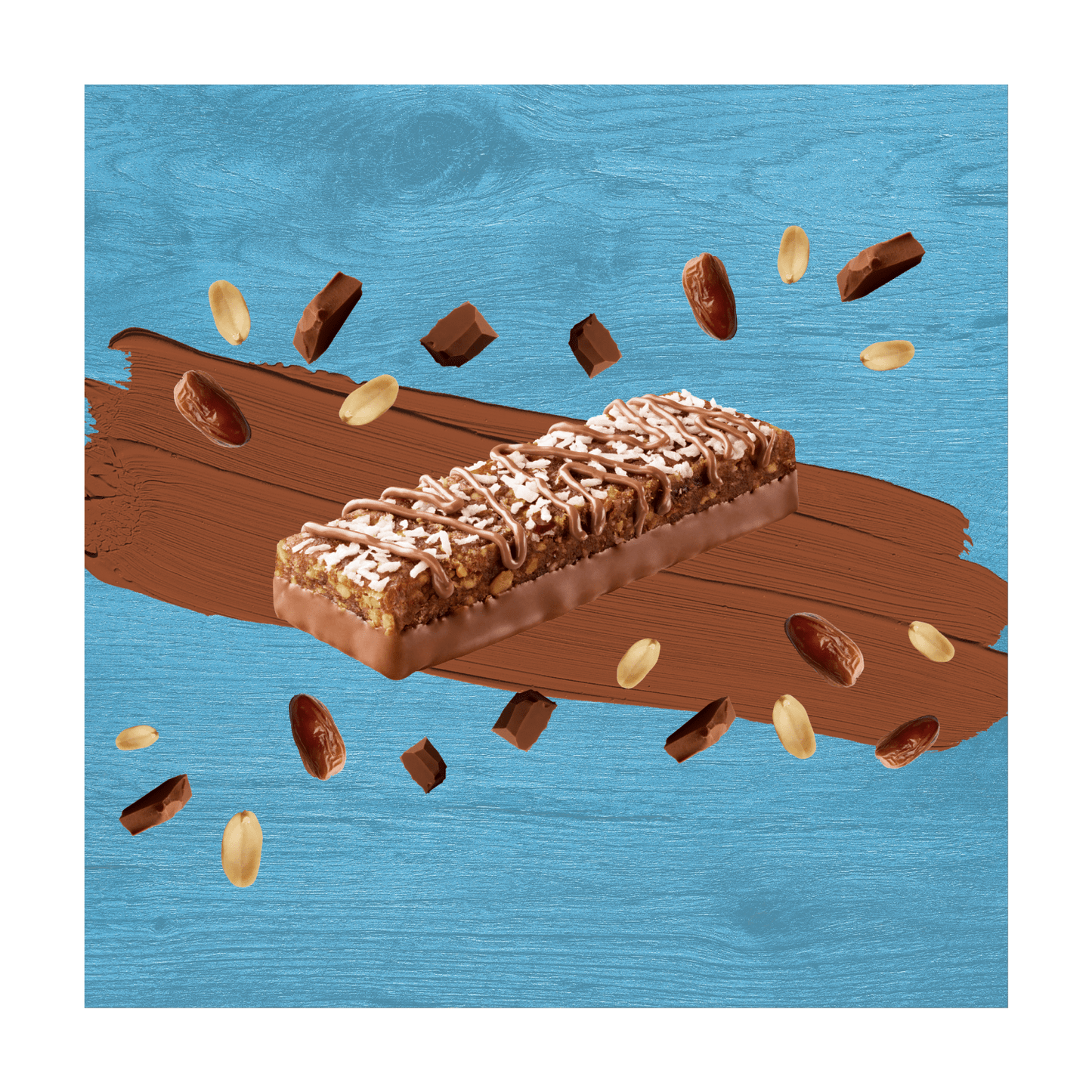 Bounty Fruit & Nut Milk Chocolate Snack Bar 40g - UK Food & Drink - 5056357905692