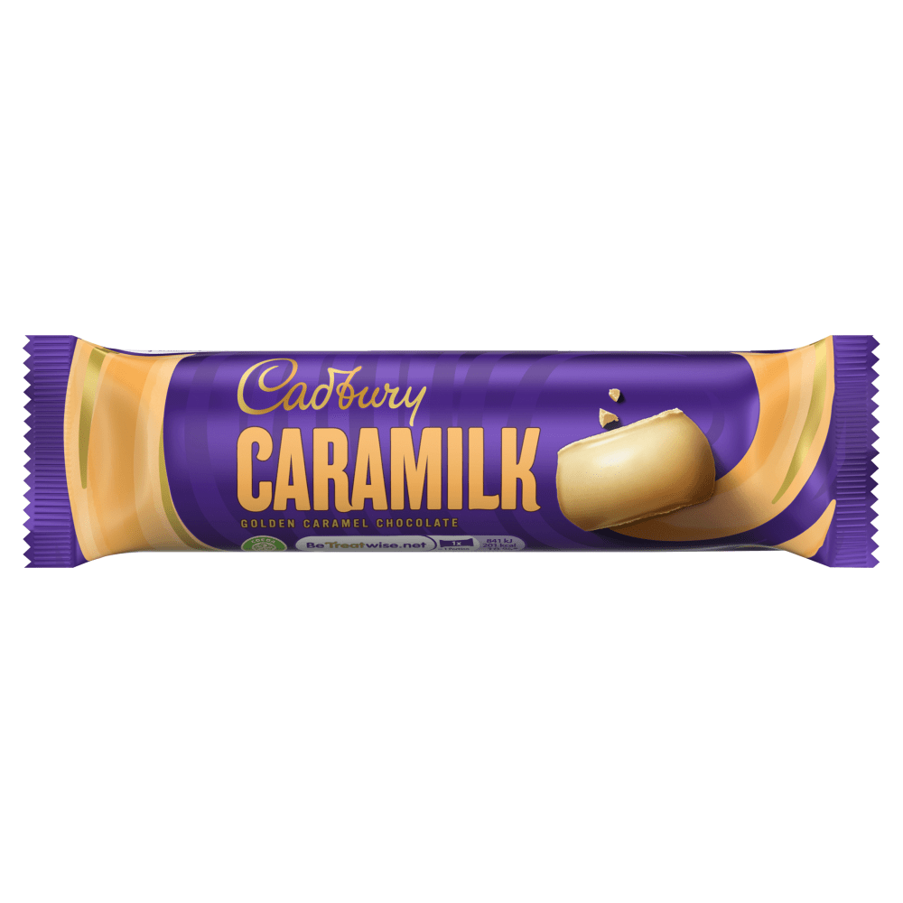 Cadbury Caramilk Golden Caramel Chocolate Bar 37g - UK Food & Drink - 7622201788322