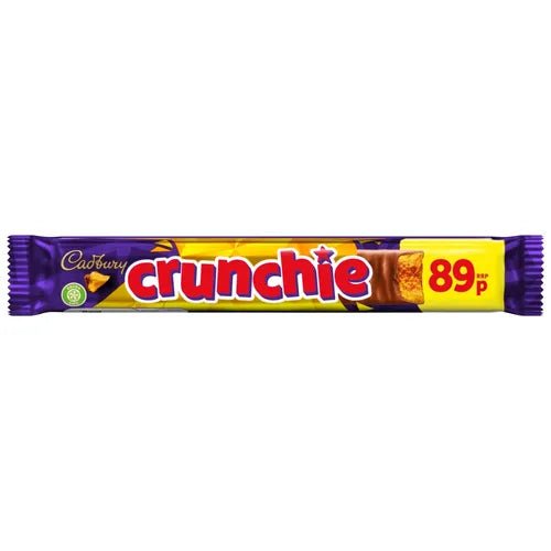 Cadbury Crunchie Chocolate Bar 40 Gr - UK Food & Drink - 7622202275623