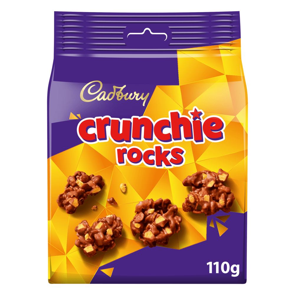 Cadbury Crunchie Rocks Chocolate 110 Gr - UK Food & Drink - 7622210285485