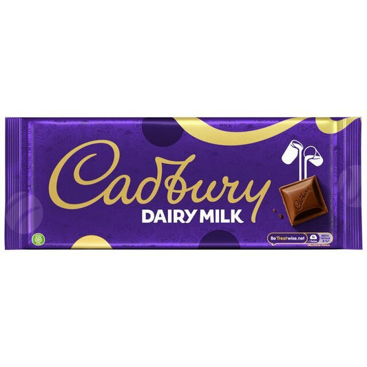 Cadbury Dairy Milk Chocolate Bar 360g - UK Food & Drink - 7622210379801