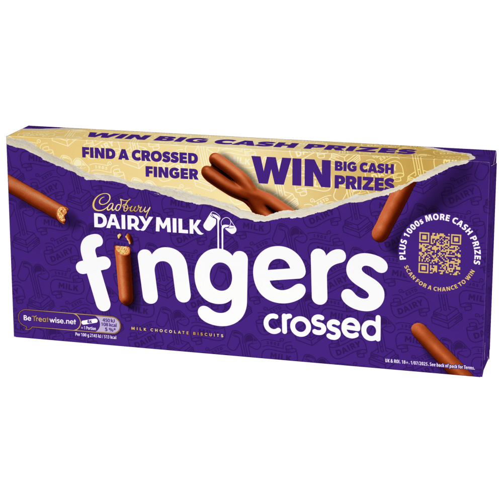 Cadbury Fingers Milk Chocolate Biscuits 114 Gr - UK Food & Drink - 72417161575