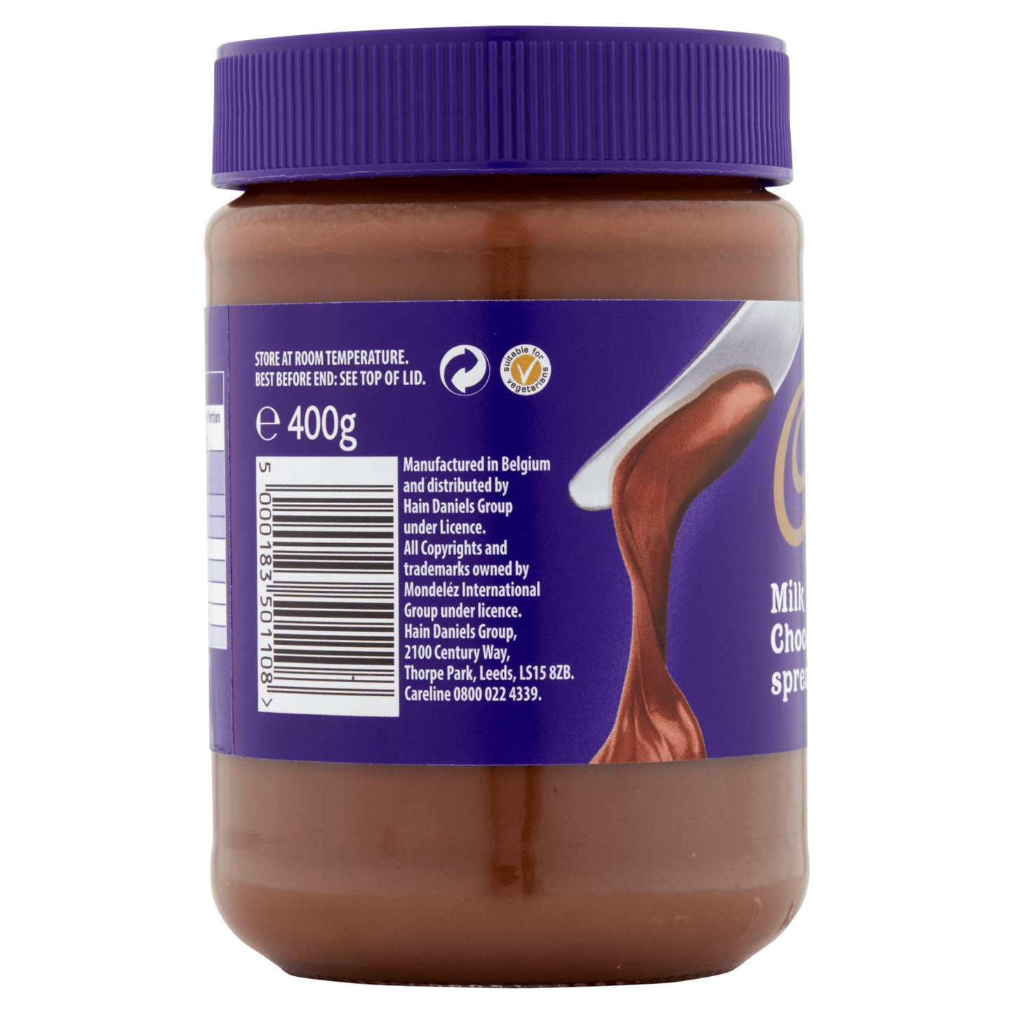 Cadbury Milk Chocolate Spread 400g - UK Food & Drink - 5000183501108