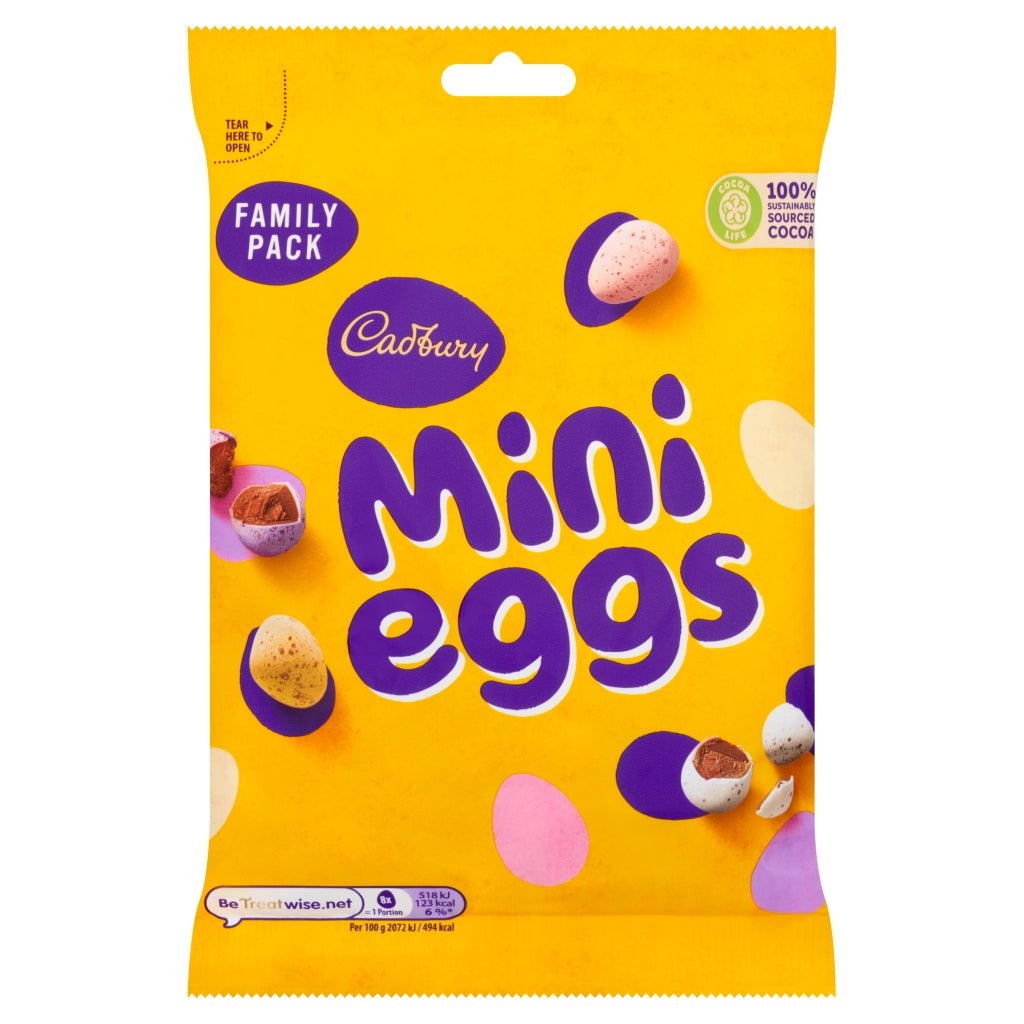 Cadbury Mini Eggs Family Pack 270g - UK Food & Drink - 7622202013522