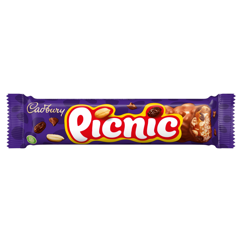 Cadbury Picnic Chocolate Bar 48.4g - UK Food & Drink - 5000312002131