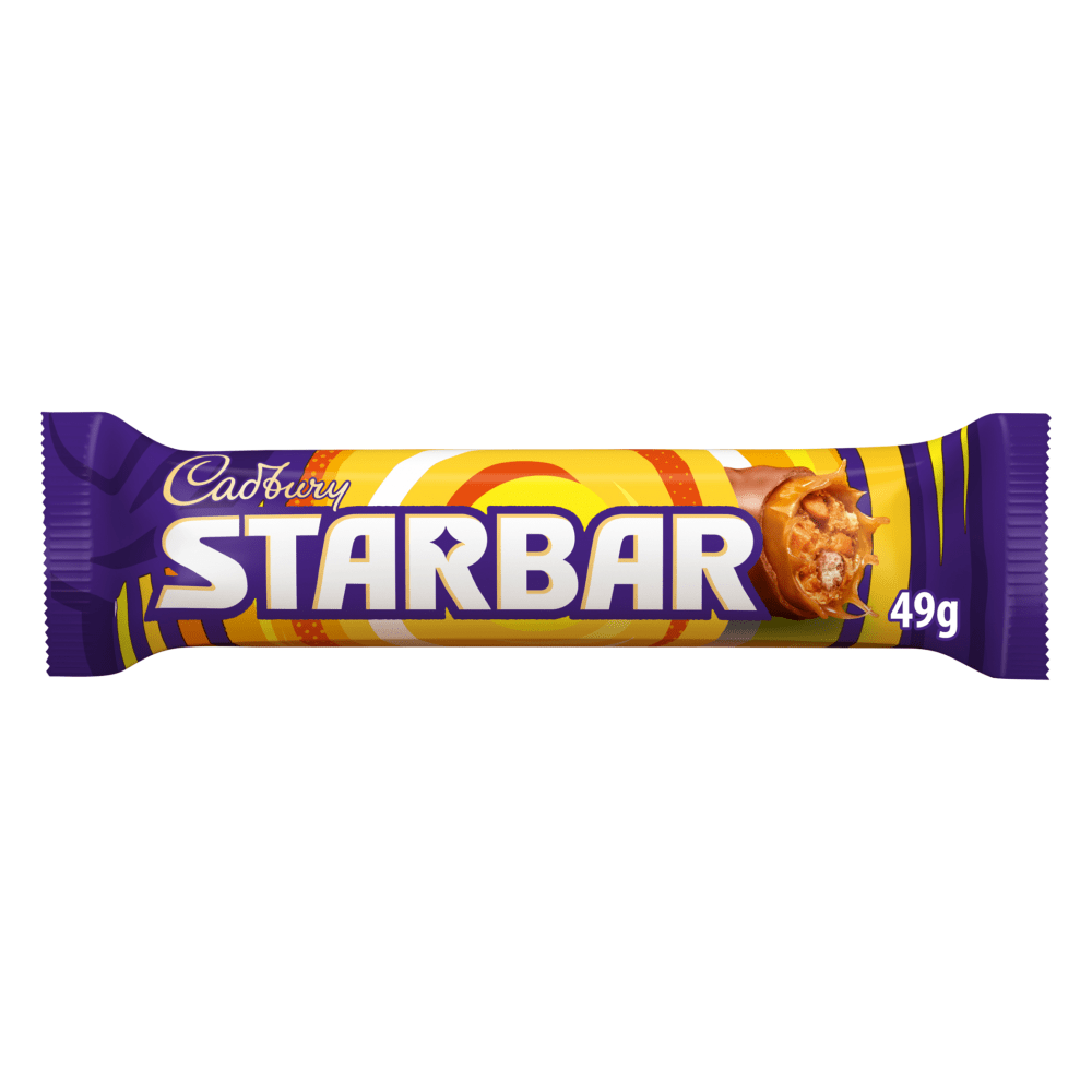 Cadbury Starbar Chocolate Bar 49 Gr - UK Food & Drink - 5034660522775