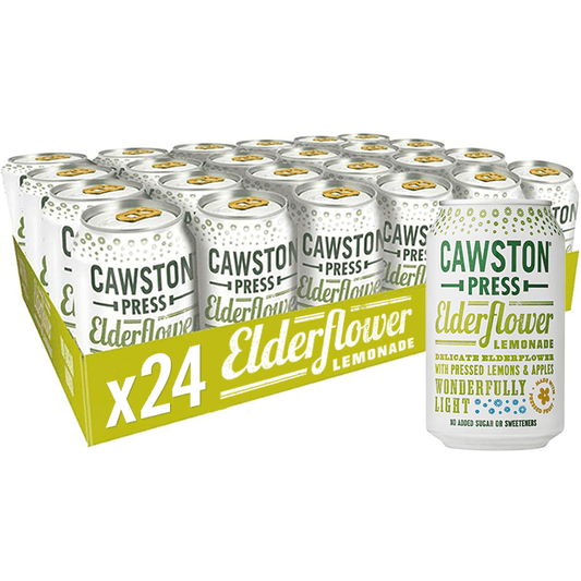 Cawston Press Elderflower Lemonade 330ml - UK Food & Drink - 5060054134323