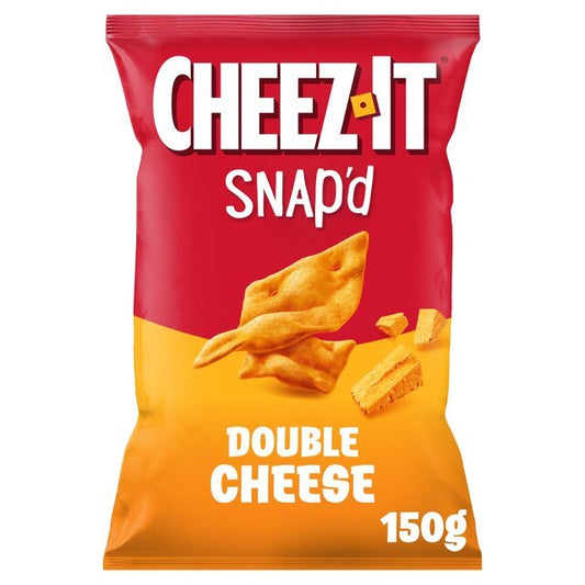 Cheez - It Snap'd Double Cheese Baked Snacks 120g - UK Food & Drink - 5053990177745