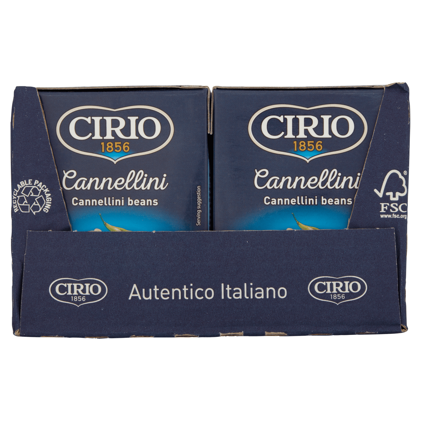 Cirio Cannellini Beans 380g - UK Food & Drink - 8001440132544