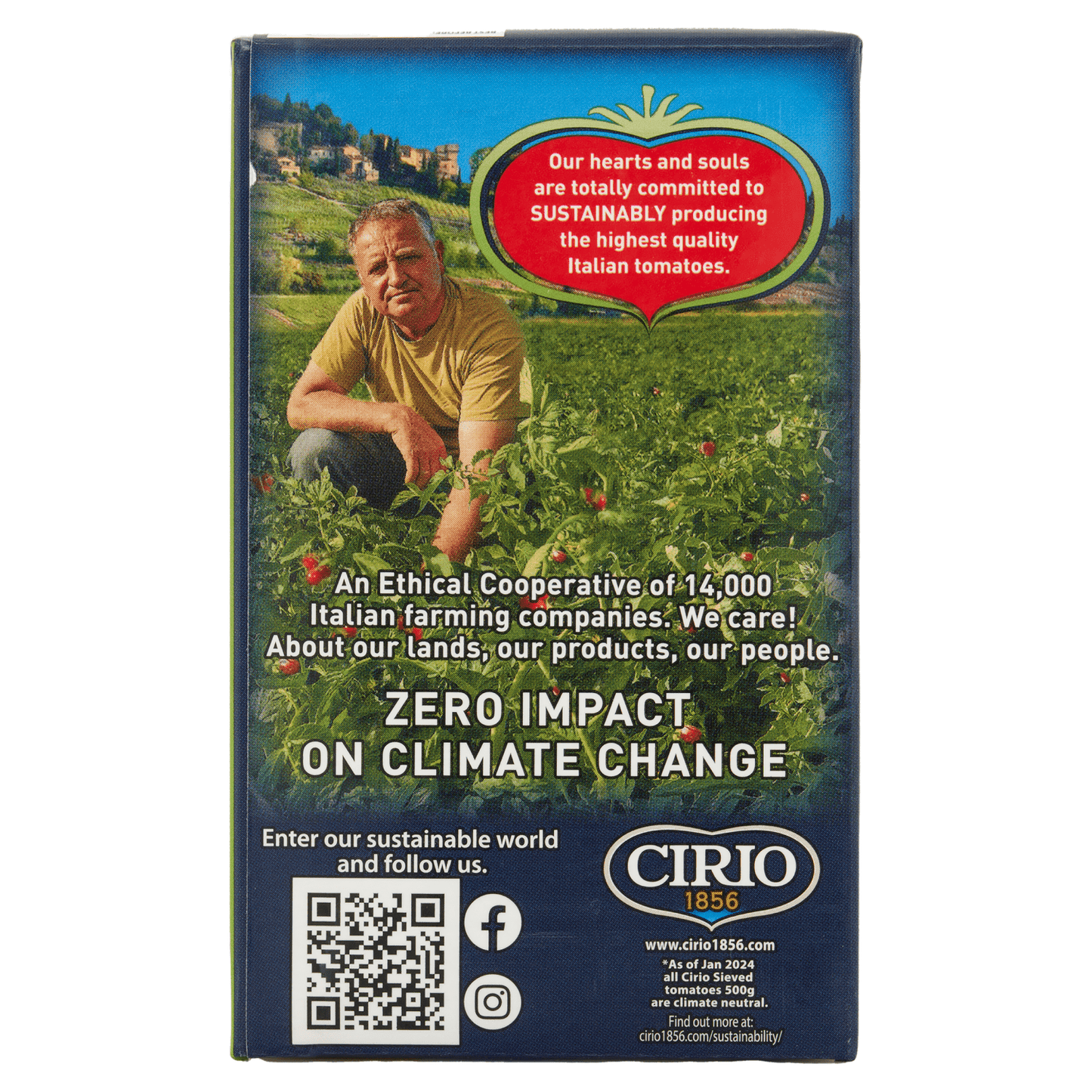 Cirio Passata Sieved Tomatoes 500g - UK Food & Drink - 8000320990113