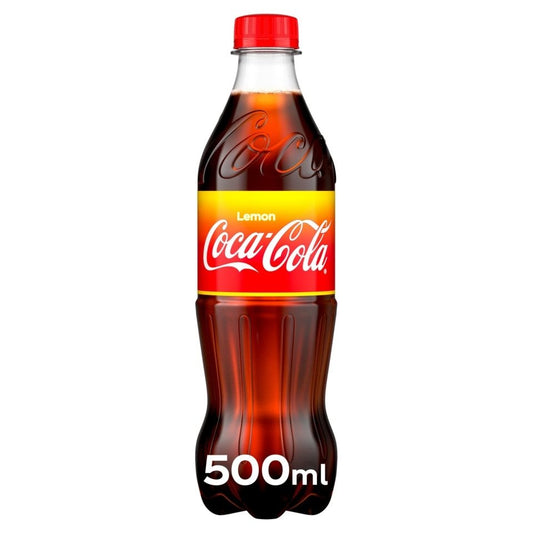 Coca - Cola Lemon 500ml - UK Food & Drink - 5449000059727