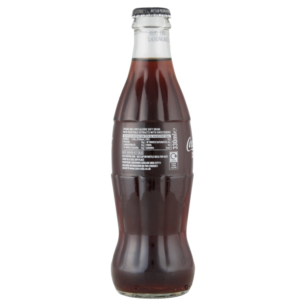 Coca - Cola Zero 330ml - UK Food & Drink - 5000112549324