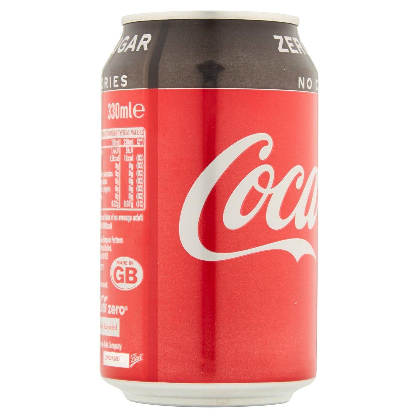Coca - Cola Zero Sugar 330ml - UK Food & Drink - 5449000131805