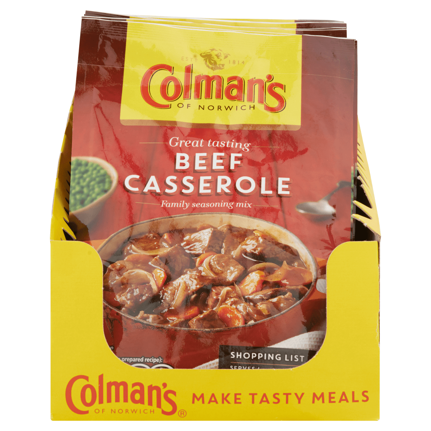 Colman's Beef Casserole Recipe Mix 40g - UK Food & Drink - 5000147026616