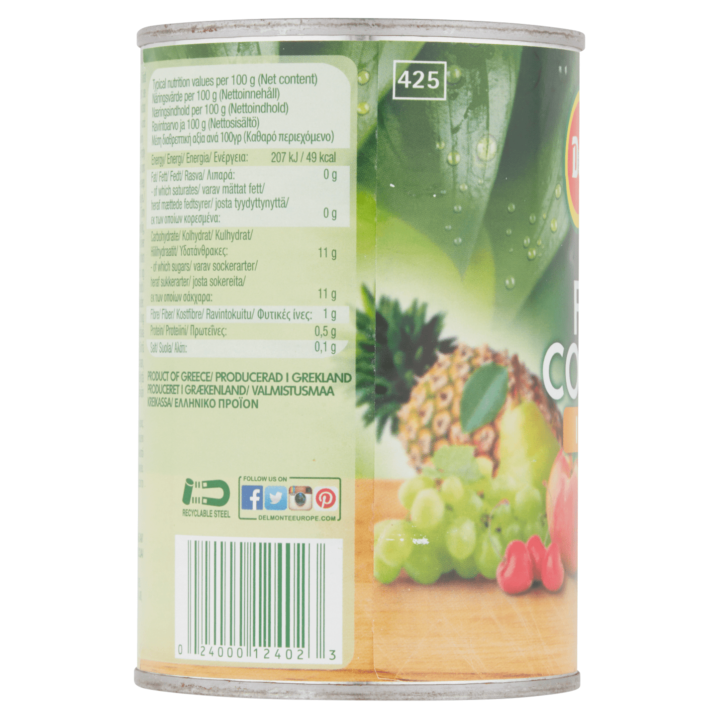 Del Monte Fruit Cocktail in Juice 415g - UK Food & Drink - 24000124023